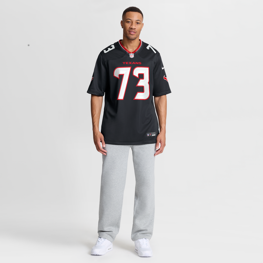 Houston Texans Derrick Graham Navy Team Game Jersey product image 2, provided for visual reference and product detail review