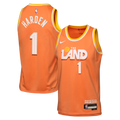James Harden Cleveland Cavaliers 2025/26 City Edition Swingman Jersey - Orange - Youth product image 2, provided for visual
