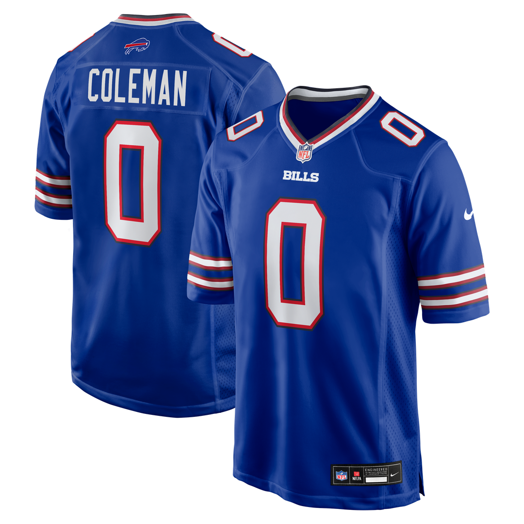 Buffalo Bills Keon Coleman Red Alternate Game Jersey product image 13, provided for visual reference and product detail