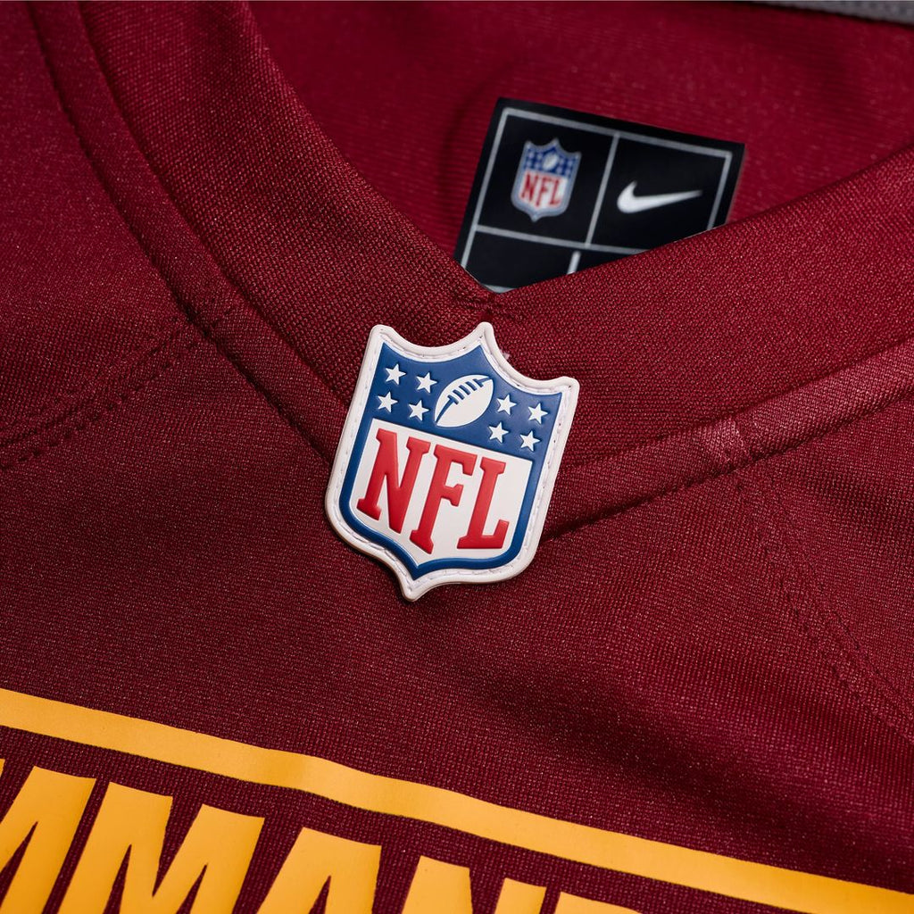 Washington Commanders Trey Amos Burgundy Team Game Jersey product image 4, provided for visual reference and product detail