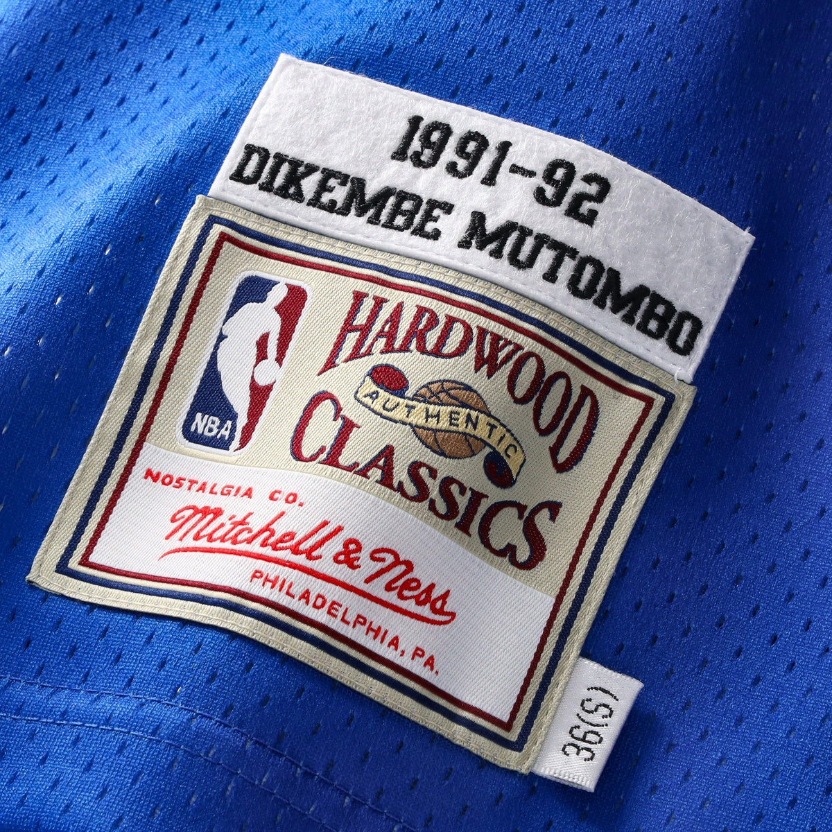 Denver Nuggets Mitchell & Ness Dikembe Mutombo Authentic product image 6