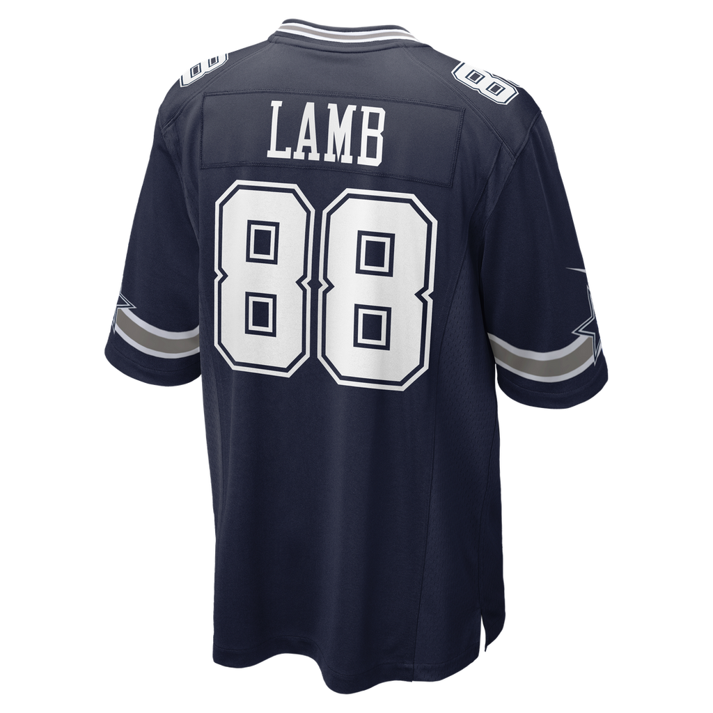 Dallas Cowboys CeeDee Lamb White Game Team Jersey product image 25, provided for visual reference and product detail review