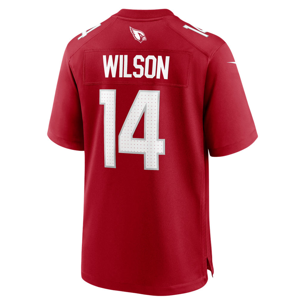 Arizona Cardinals Michael Wilson Cardinal Team Game Jersey product image 3, provided for visual reference and product detail