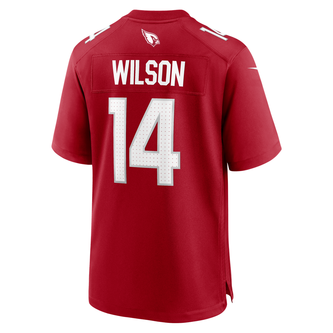 Arizona Cardinals Michael Wilson Cardinal Team Game Jersey product image 3, provided for visual reference and product detail