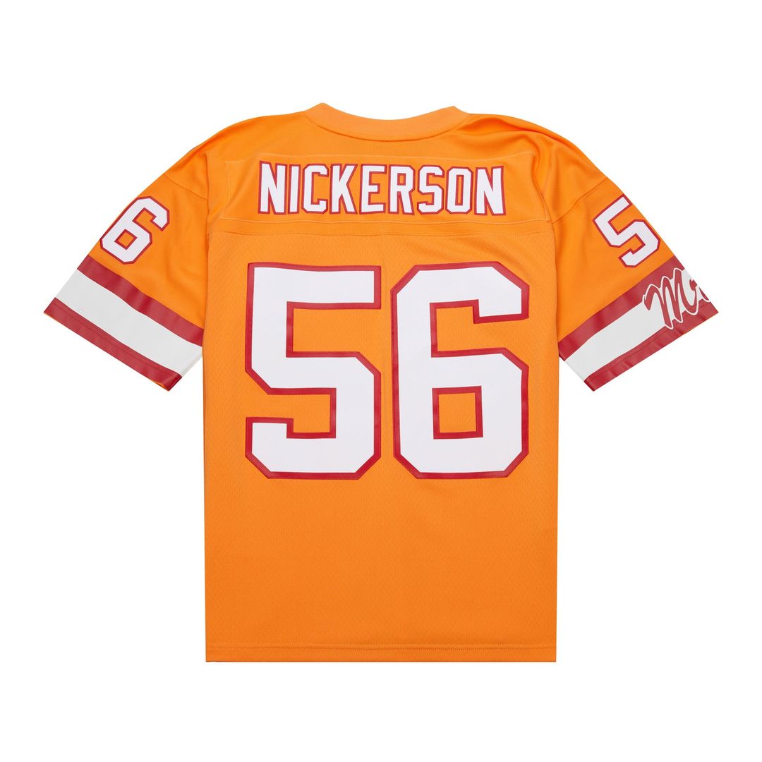 Tampa Bay Buccaneers Hardy Nickerson Orange 1993 Legacy Replica Jersey product image 2, provided for visual reference and