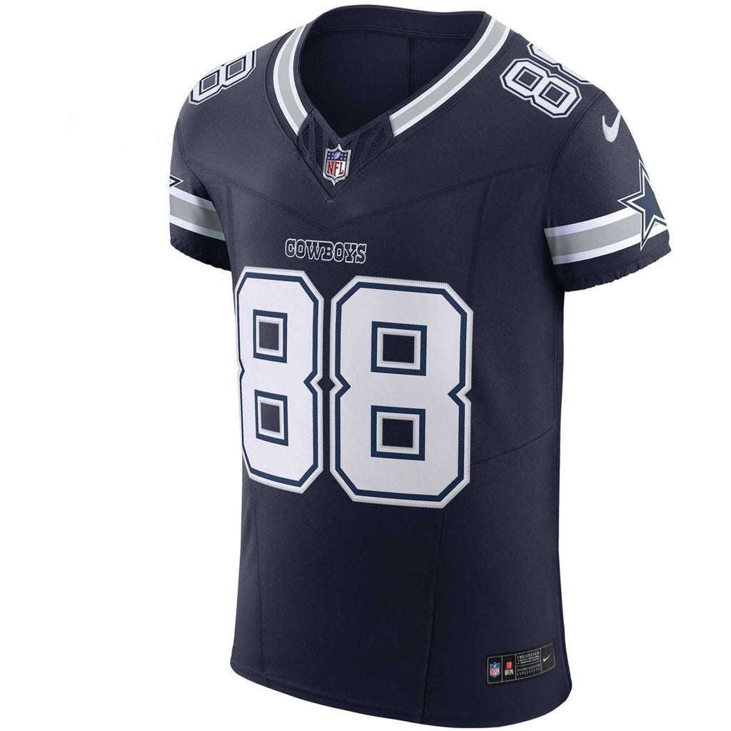 Dallas Cowboys CeeDee Lamb Navy Team Vapor F.U.S.E. Elite Jersey product image 2, provided for visual reference and product