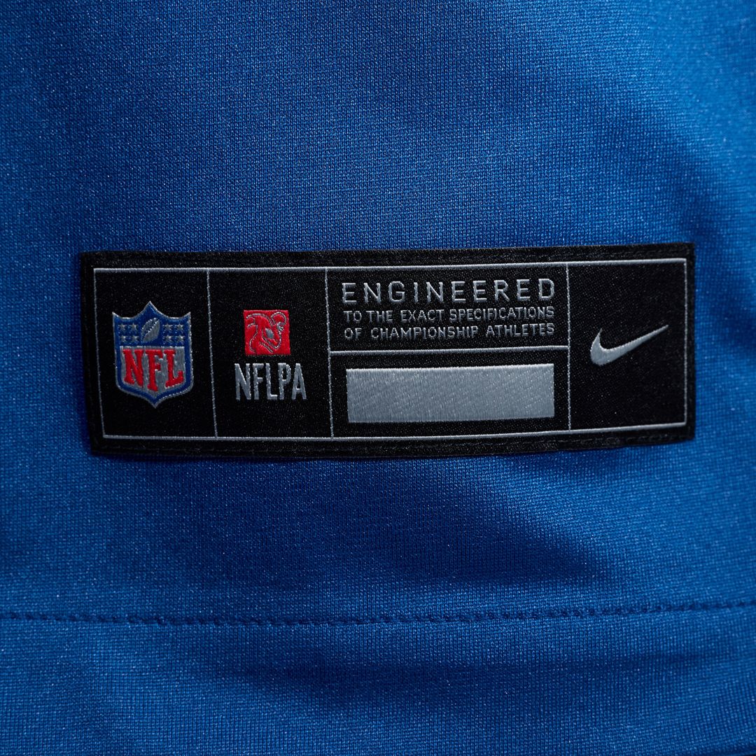 Indianapolis Colts George Gumbs Jr. Royal Team Game Jersey product image 8, provided for visual reference and product detail