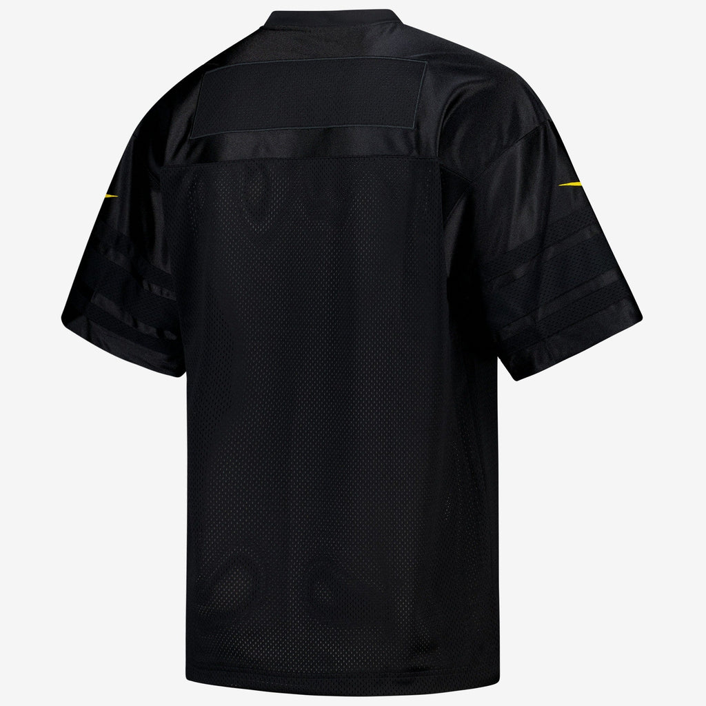 Los Angeles Lakers Courtside Football Jersey - Black - Mens product image 4, provided for visual reference and product