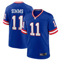 New York Giants Phil Simms Royal Retired Player Alternate Game Jersey product image 1, provided for visual reference and