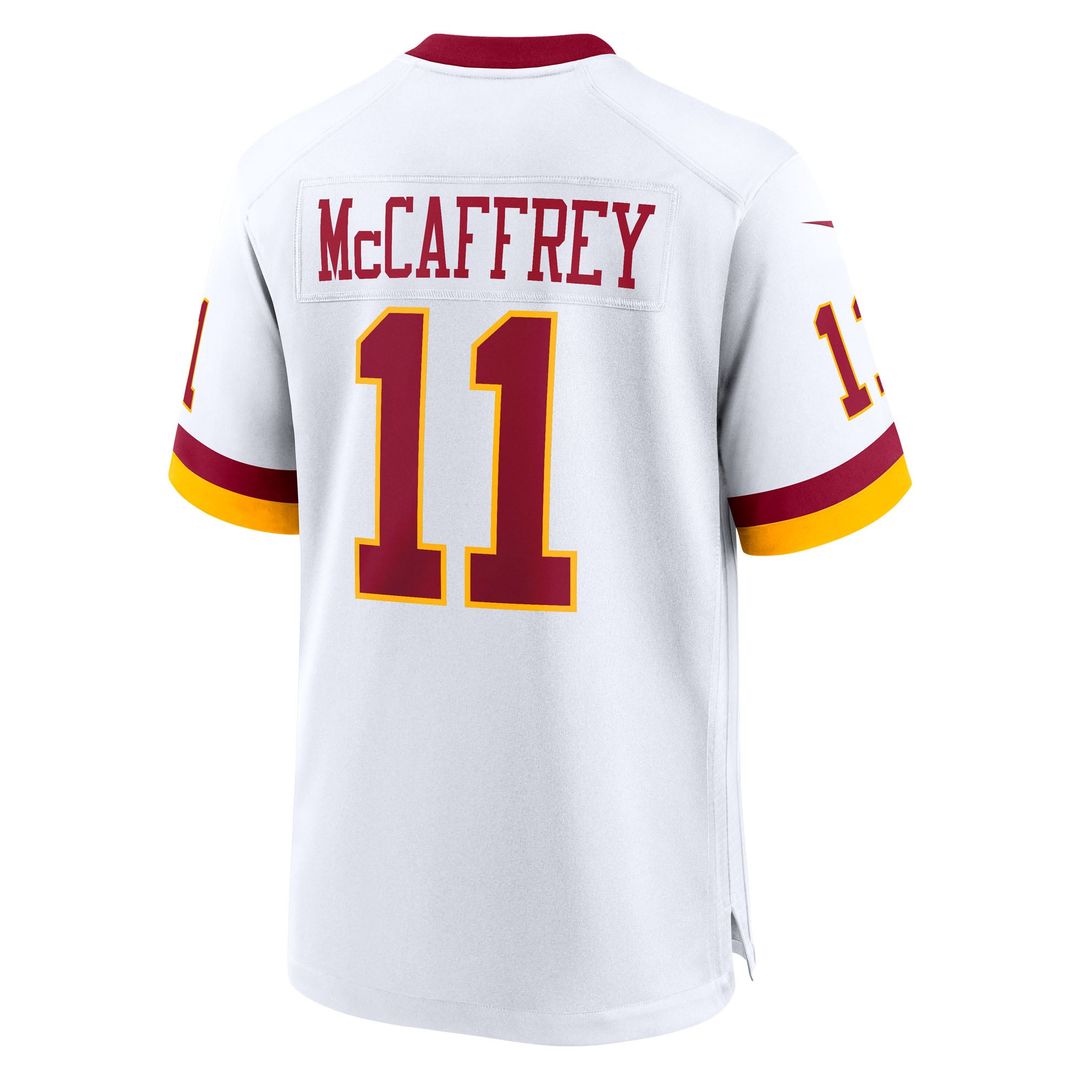 Washington Commanders Luke McCaffrey White Game Super Bowl Era Jersey product image 9, provided for visual reference and