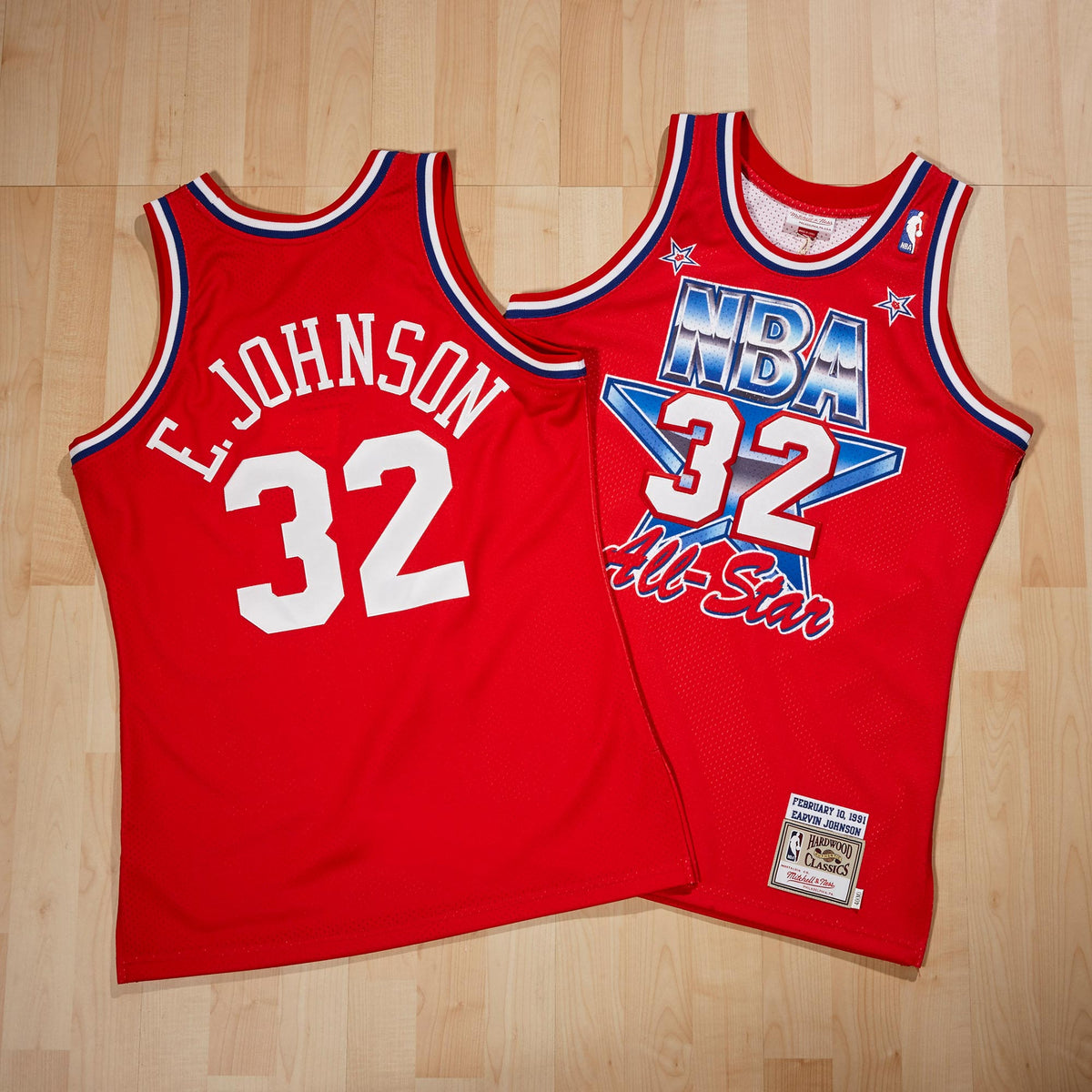 NBA All-Star West Magic Johnson 1991 Authentic Jersey by product image 1