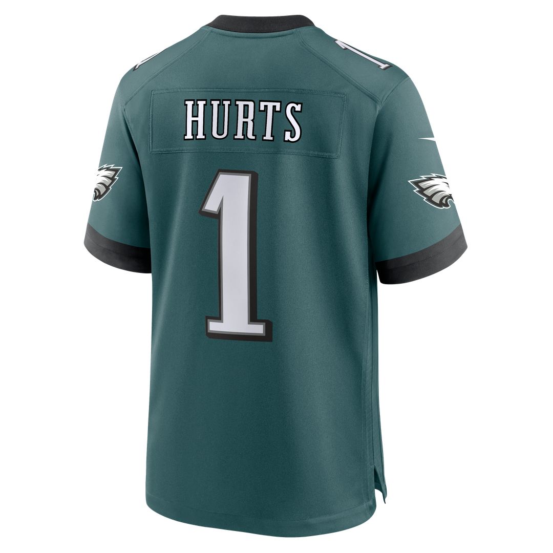 Philadelphia Eagles Jalen Hurts Midnight Green Team Game Jersey product image 20, provided for visual reference and product