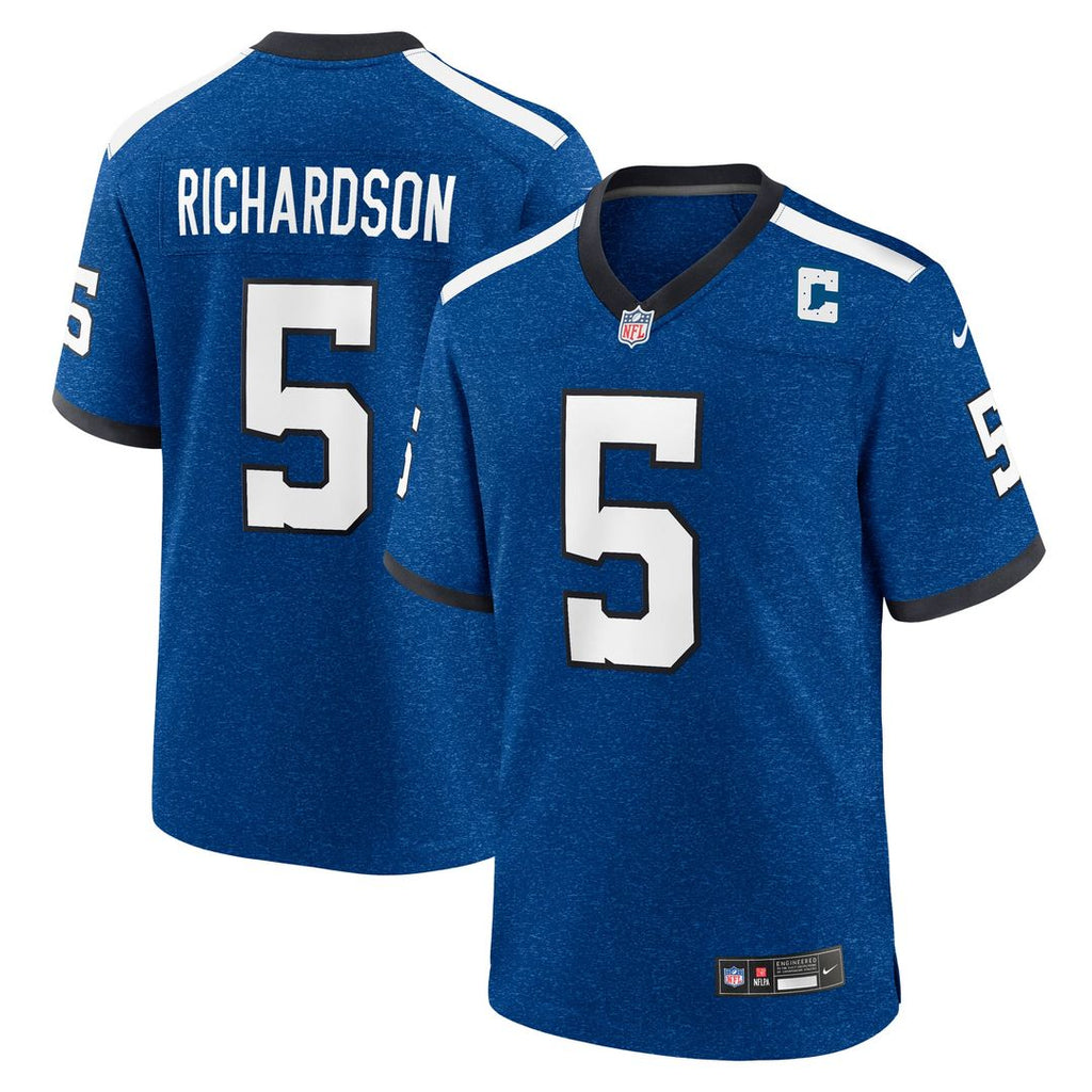 Indianapolis Colts Anthony Richardson Royal Indiana Nights Alternate Game Jersey product image 1, provided for visual