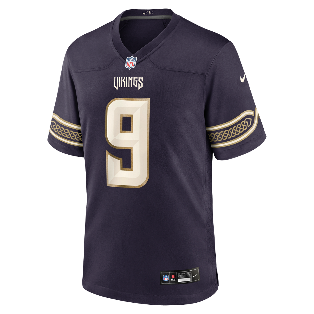 Minnesota Vikings J.J McCarthy Purple 2026 Rivalries Collection Game Jersey product image 6, provided for visual reference