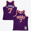Phoenix Suns Kevin Johnson 1989 Dark Authentic Basketball Jersey - Purple product image 1, provided for visual reference and