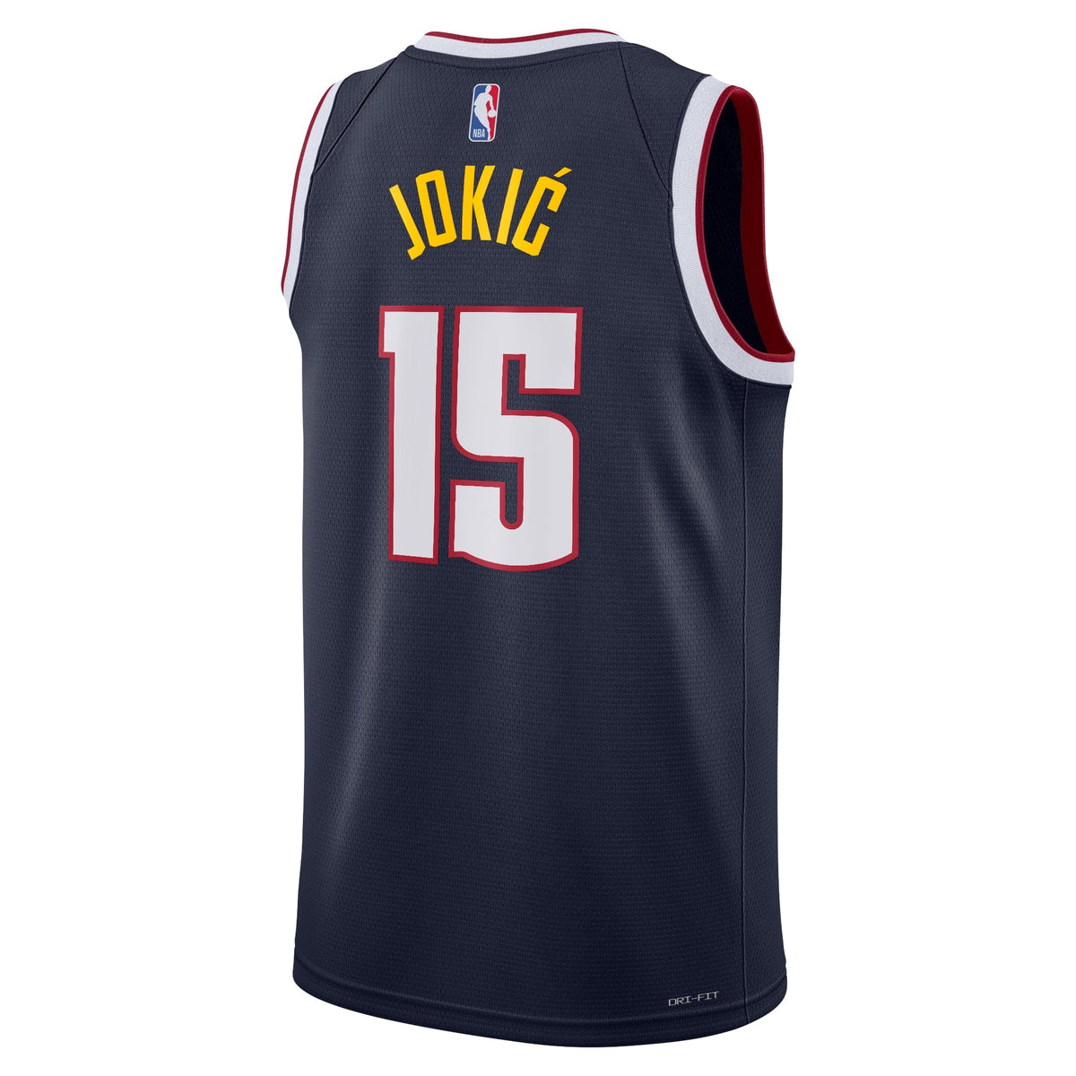 Denver Nuggets Nike Icon Swingman Jersey - Navy - Nikola product image 4