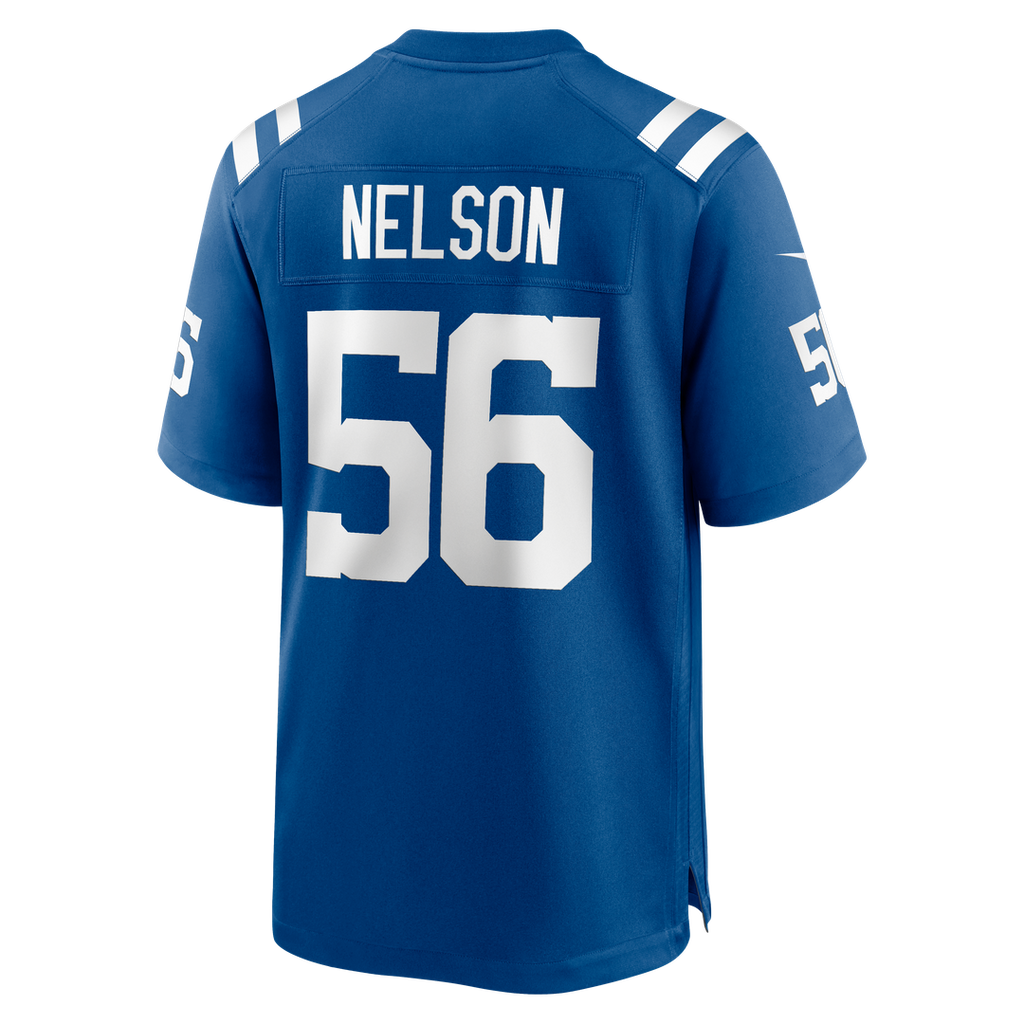 Indianapolis Colts Quenton Nelson Royal Player Game Jersey product image 3, provided for visual reference and product detail