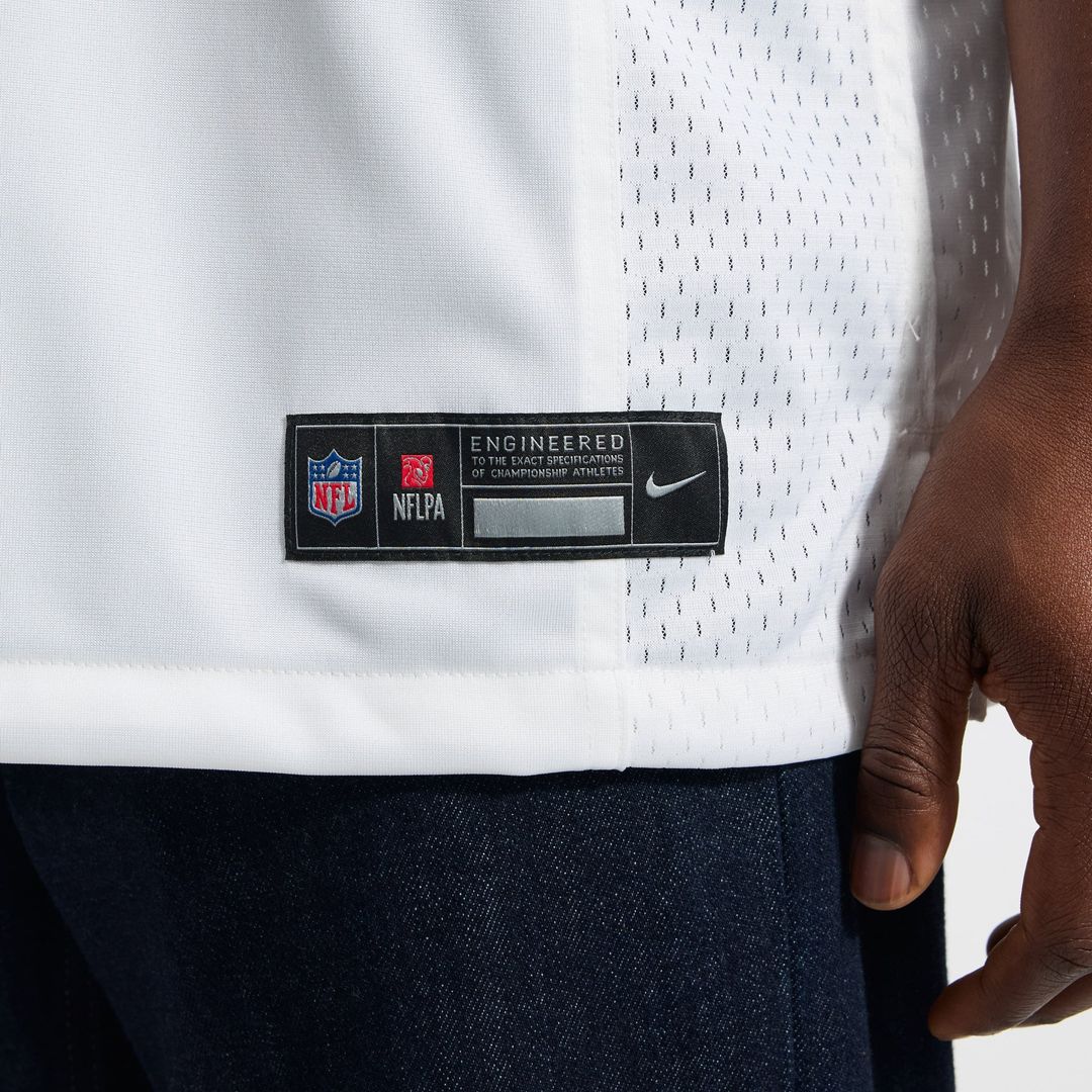 Seattle Seahawks Jaxon Smith-Njigba White Game Jersey product image 28, provided for visual reference and product detail