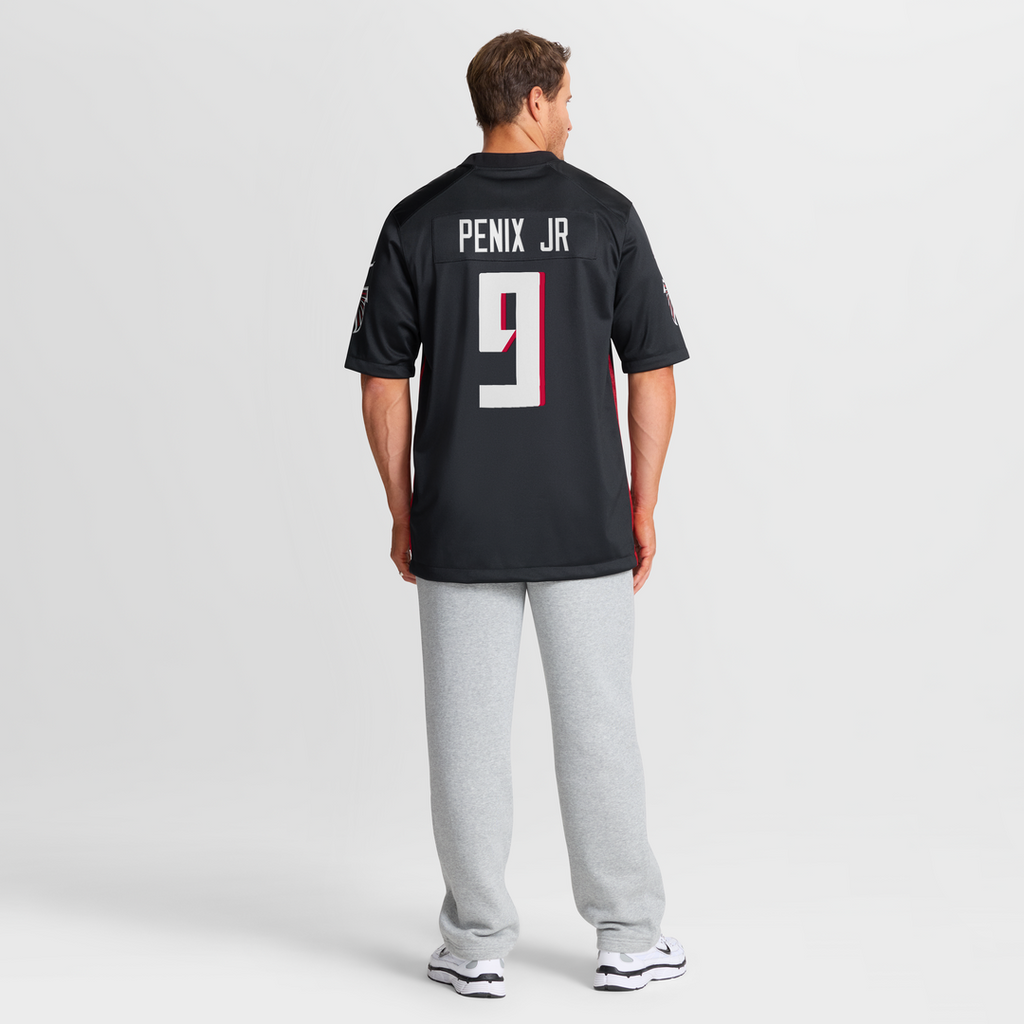 Atlanta Falcons Michael Penix Jr. White Game Jersey product image 14, provided for visual reference and product detail review