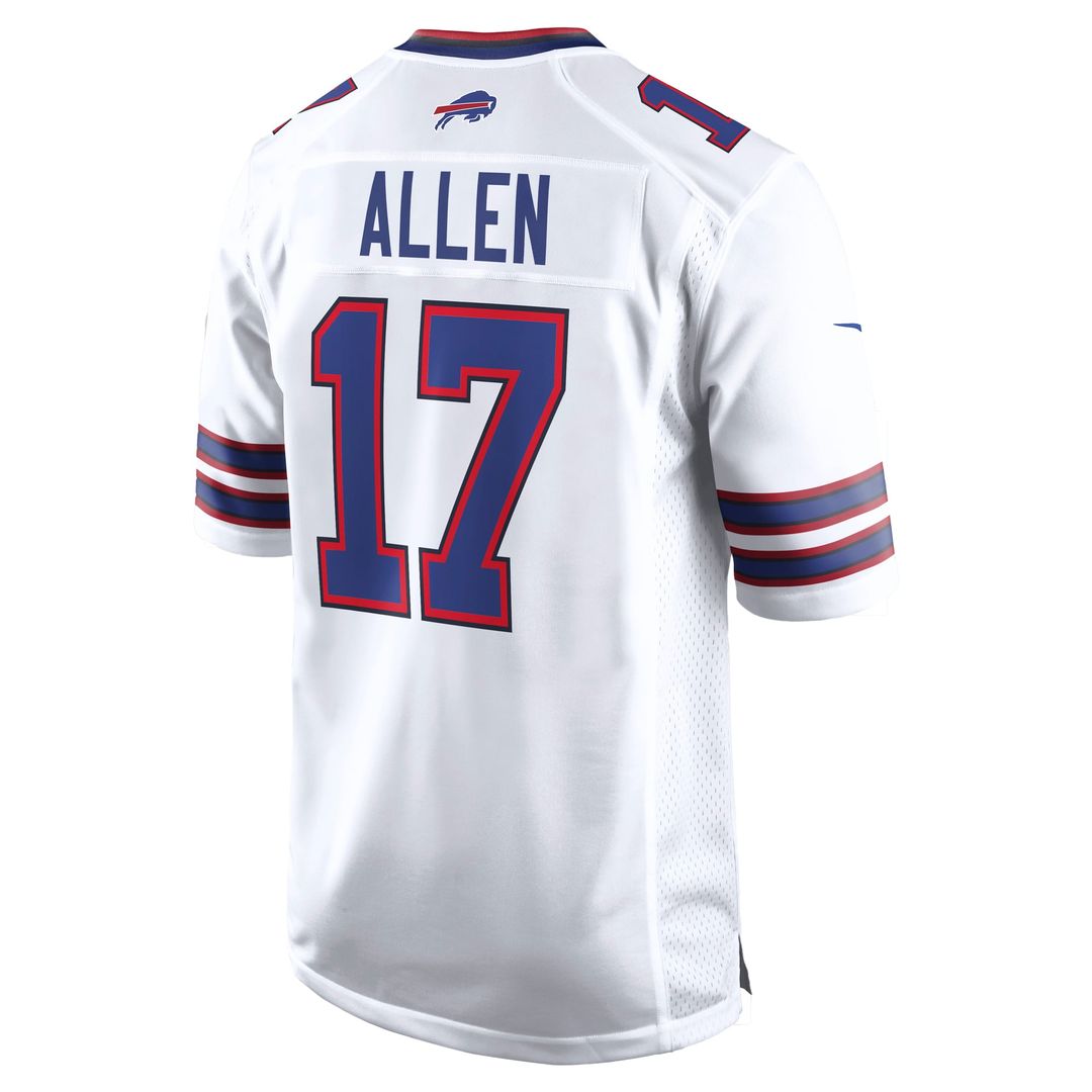 Buffalo Bills Josh Allen Gray Nickel City Game Jersey product image 9, provided for visual reference and product detail