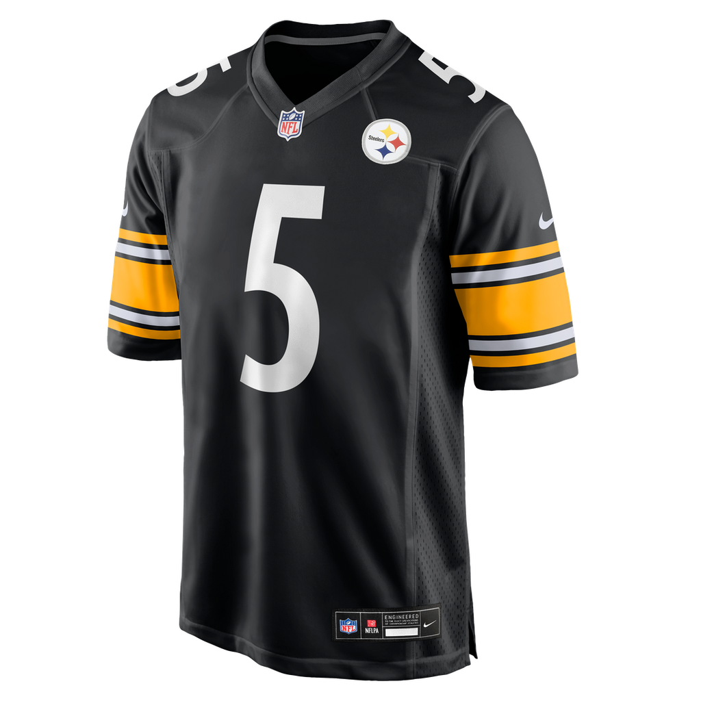 Pittsburgh Steelers Jalen Ramsey Gold Alternate 1933 Throwback Game Jersey product image 8, provided for visual reference