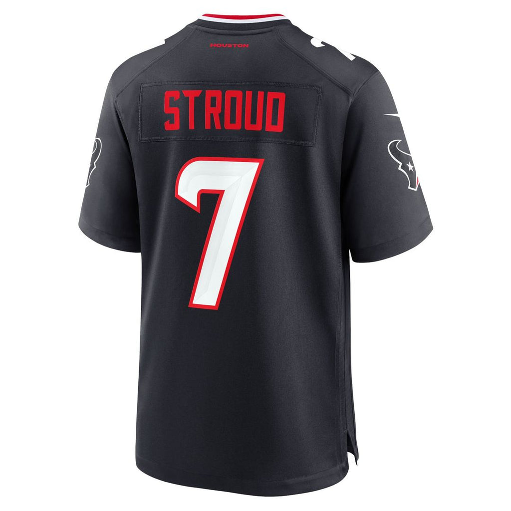 Houston Texans C.J. Stroud White Game Jersey product image 9, provided for visual reference and product detail review