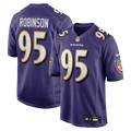 Baltimore Ravens Tavius Robinson Purple Team Game Jersey product image 1, provided for visual reference and product detail