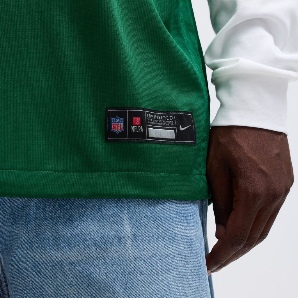 New York Jets Garrett Wilson Legacy Green Game Jersey product image 19, provided for visual reference and product detail