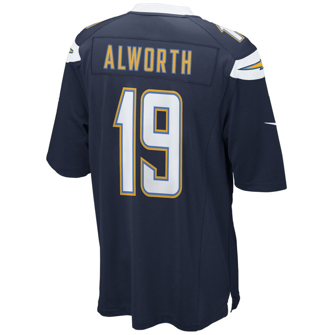 San Diego Chargers Lance Alworth Navy Gridiron Classics Retired Player Game Jersey product image 3, provided for visual