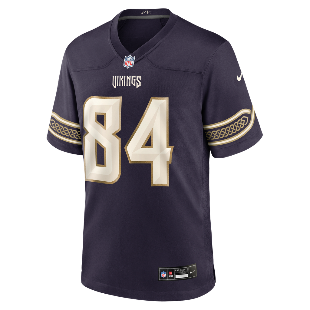 Minnesota Vikings Randy Moss Purple 2026 Rivalries Collection Game Jersey product image 6, provided for visual reference and