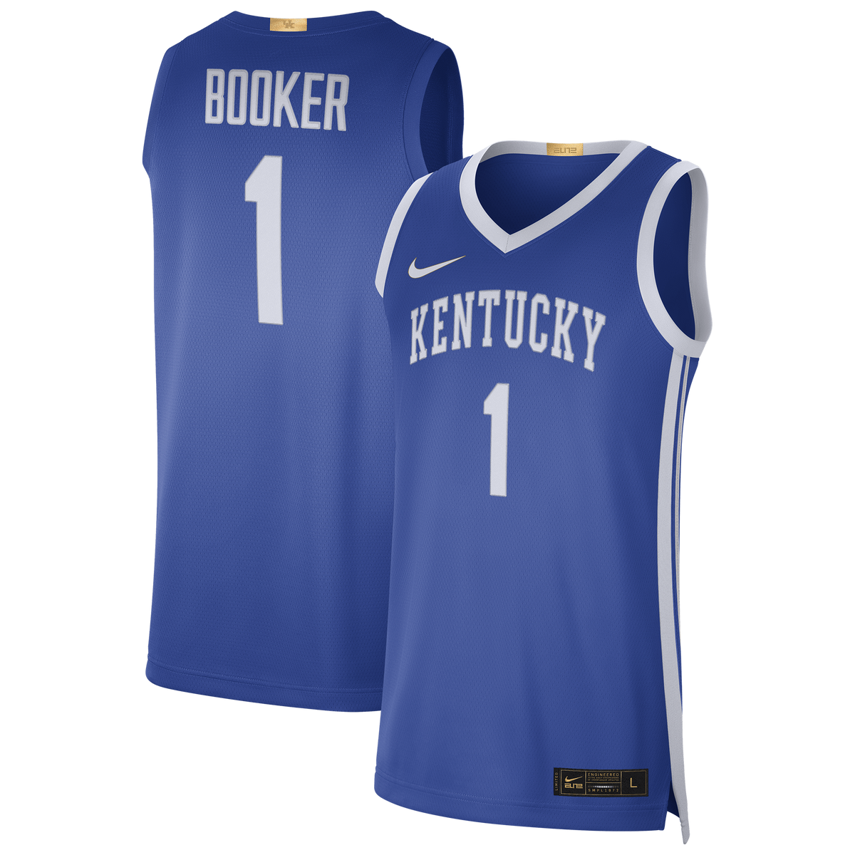 Devin Booker Kentucky Wildcats Jersey - Mens product image 1, provided for visual reference and product detail review