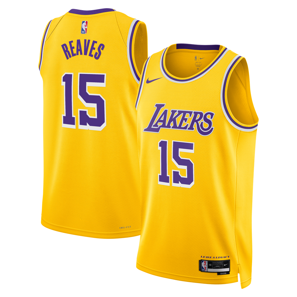 Los Angeles Lakers Nike Icon Edition Swingman Jersey - Gold product image 2