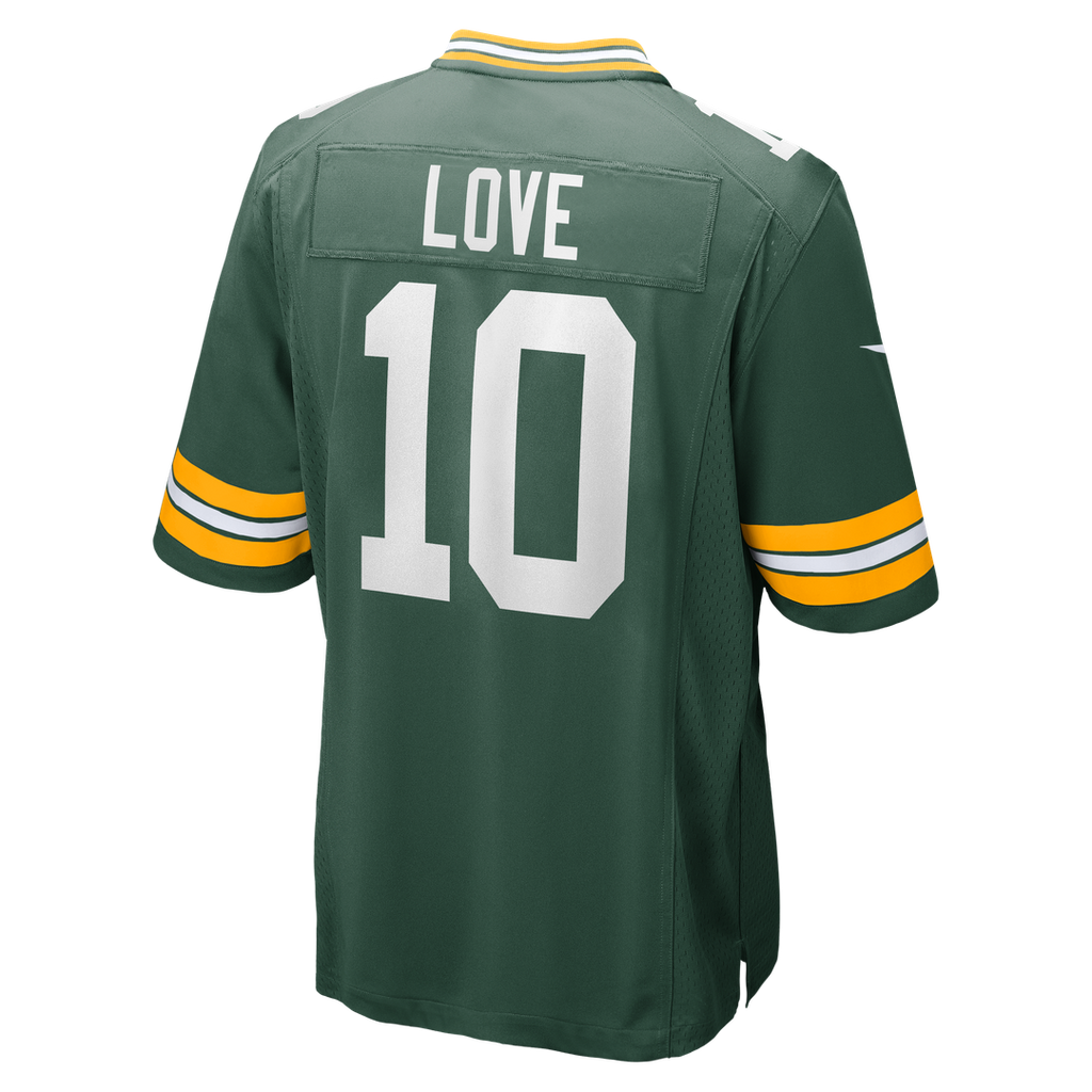 Green Bay Packers Love Green Player Game Jersey product image 7, provided for visual reference and product detail review