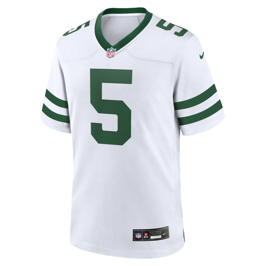 New York Jets Garrett Wilson Legacy Green Game Jersey product image 26, provided for visual reference and product detail