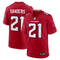 Atlanta Falcons Deion Sanders Red Retired Player Game Jersey product image 1, provided for visual reference and product