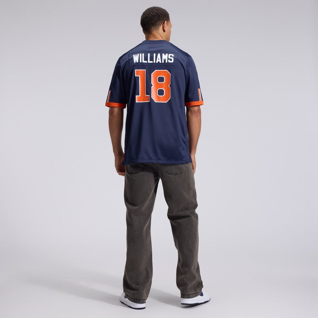 Chicago Bears Caleb Williams Navy 2026 Rivalries Collection Game Jersey product image 5, provided for visual reference and
