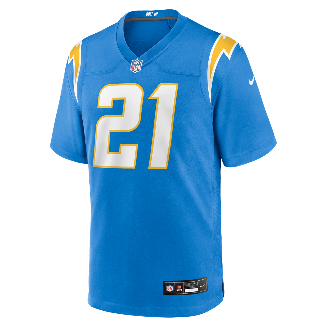 Los Angeles Chargers LaDainian Tomlinson Powder Blue Game Retired Player Jersey product image 2, provided for visual
