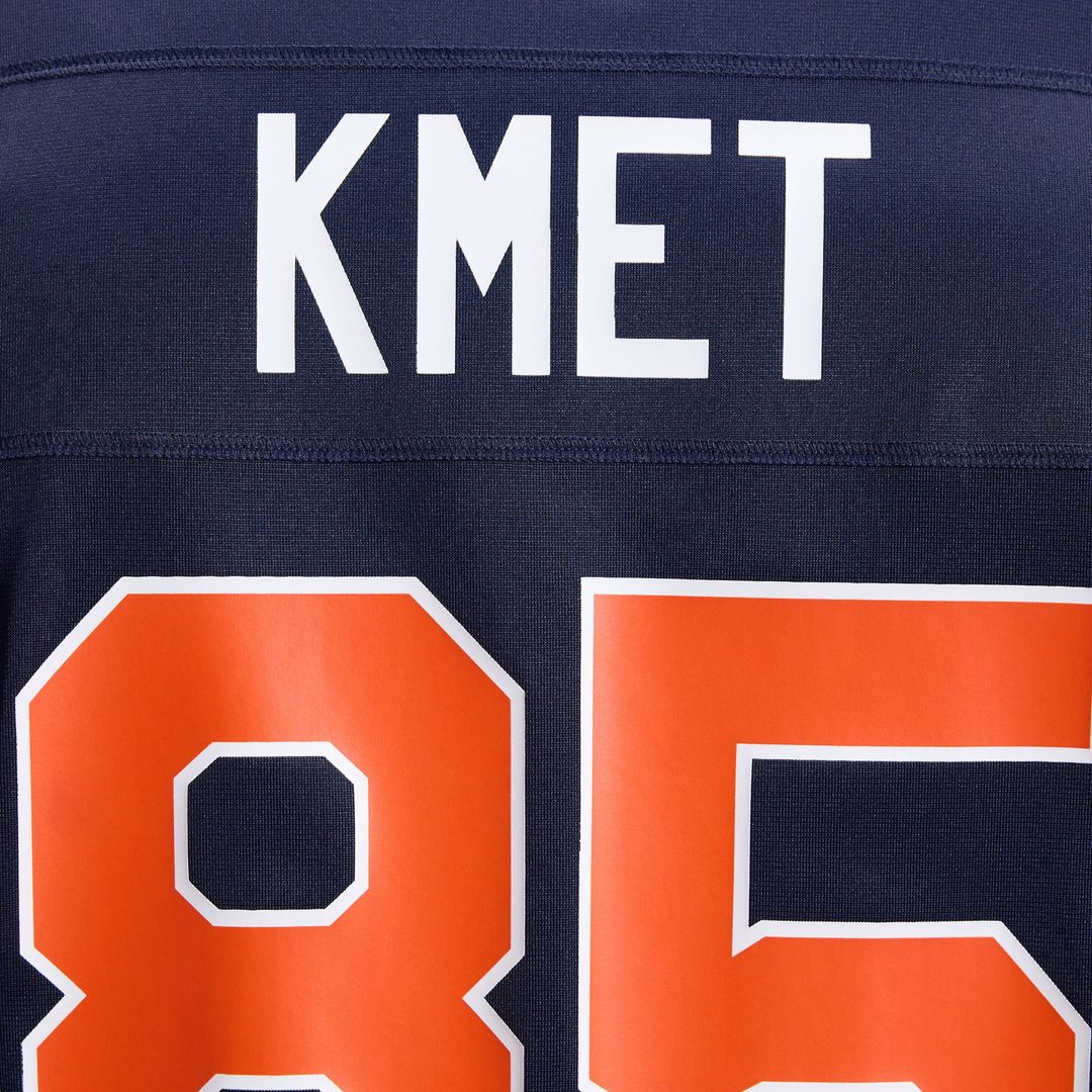 Chicago Bears Cole Kmet Navy 2026 Rivalries Collection Game Jersey product image 17, provided for visual reference and