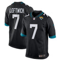 Jacksonville Jaguars Byron Leftwich Black Retired Player Alternate Game Jersey product image 1, provided for visual