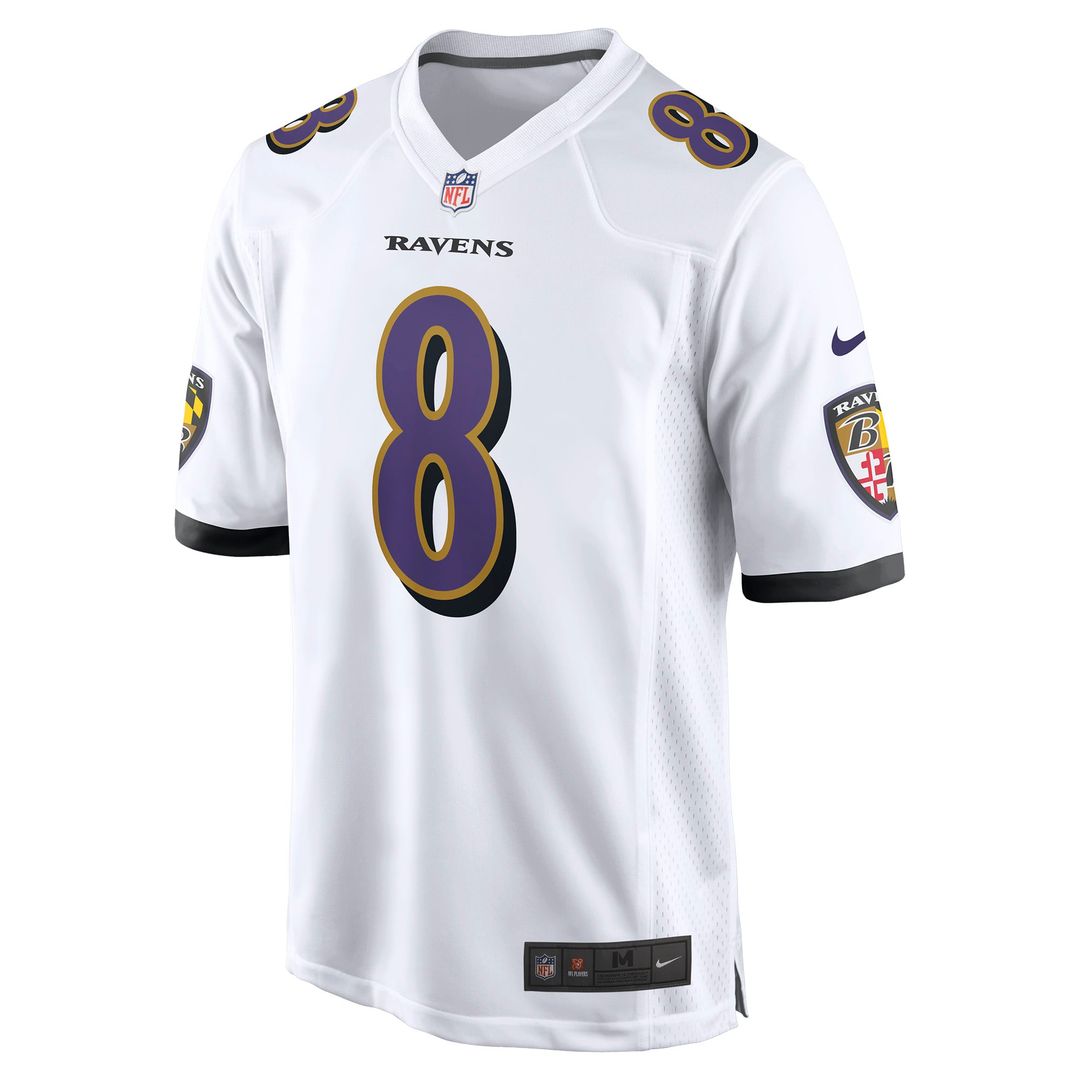Baltimore Ravens Lamar Jackson Purple Alternate Game Jersey product image 20, provided for visual reference and product