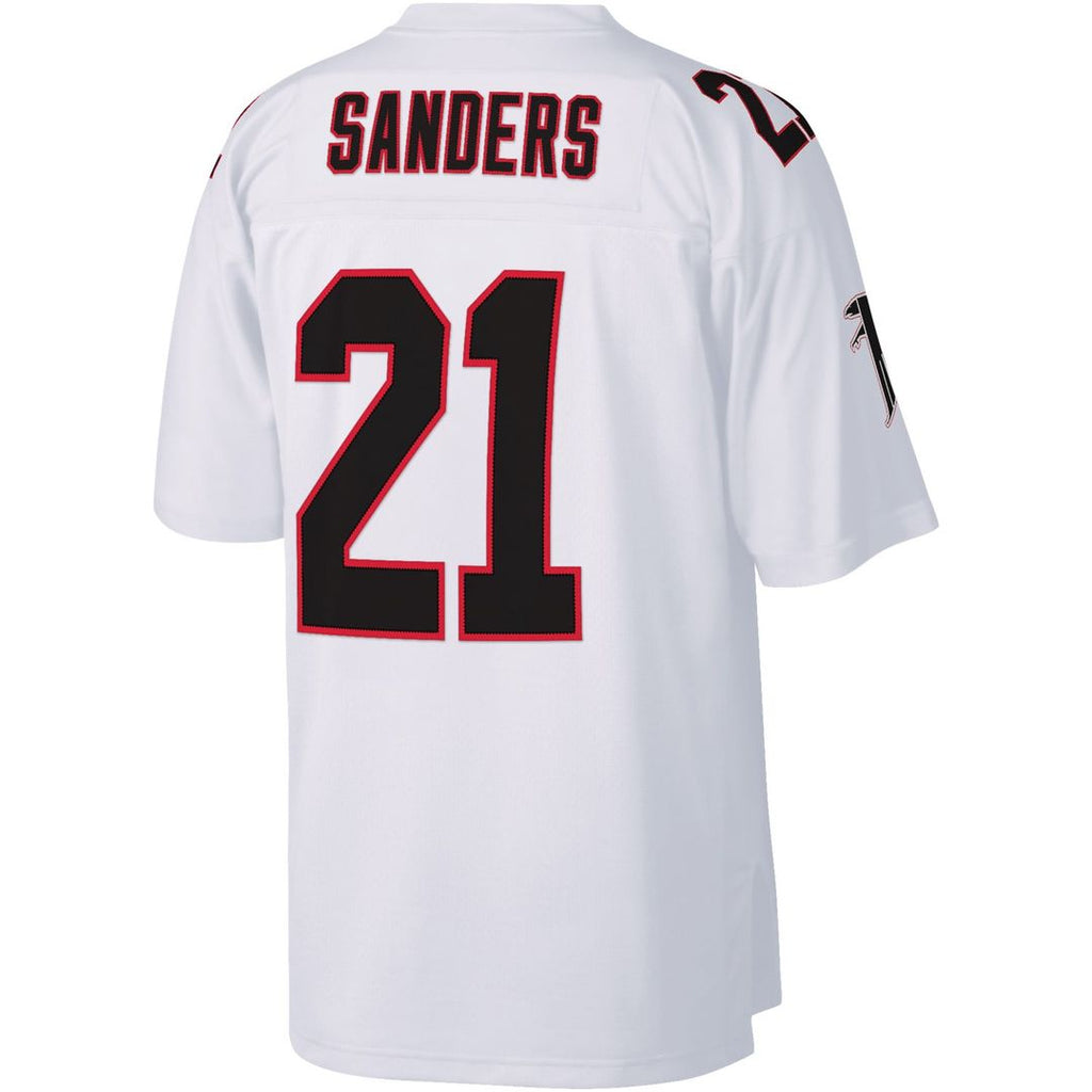 Atlanta Falcons Deion Sanders Red Legacy Replica Jersey product image 9, provided for visual reference and product detail