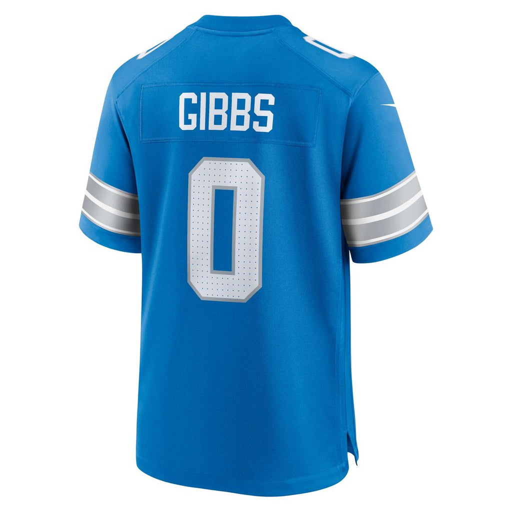 Detroit Lions Jahmyr Gibbs White Game Player Jersey product image 22, provided for visual reference and product detail review