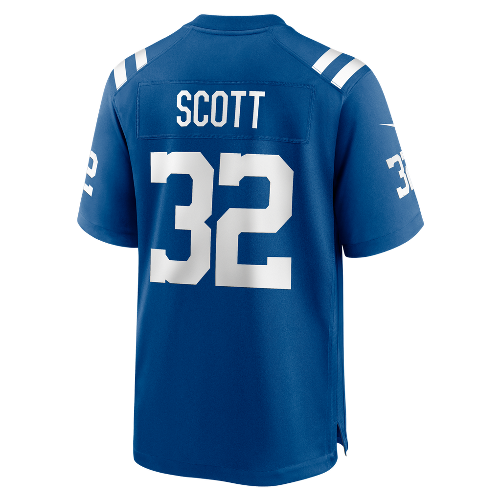 Indianapolis Colts Daniel Scott Royal Team Game Jersey product image 3, provided for visual reference and product detail