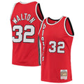 Portland Trail Blazers Bill Walton Mitchell & Ness Red 1976/77 Hardwood Classics Swingman Jersey for Men product image 1,