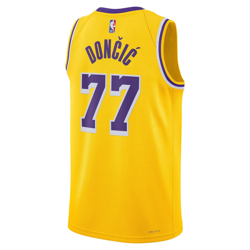 Los Angeles Lakers Icon Swingman Jersey - Luka Doncic - Unisex product image 4, provided for visual reference and product