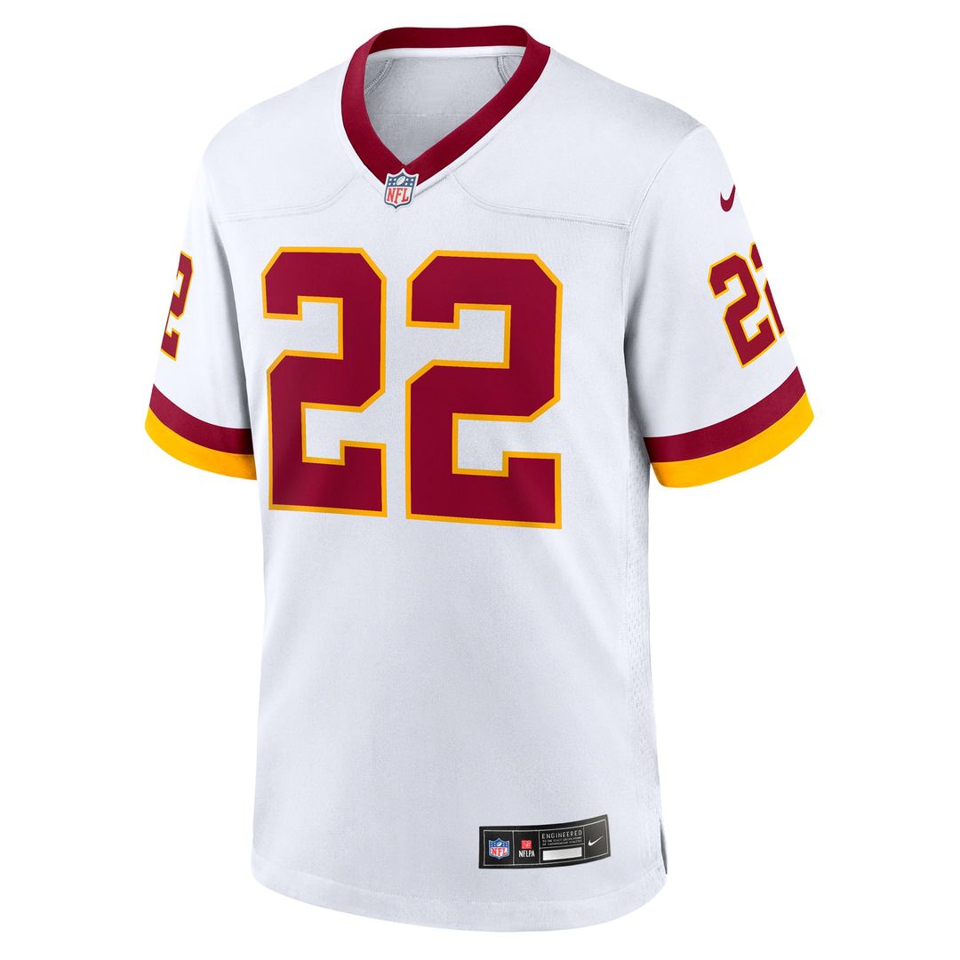 Washington Commanders Jacory Croskey-Merritt Burgundy Game Jersey product image 16, provided for visual reference and