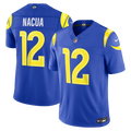 Los Angeles Rams Puka Nacua Royal Team Vapor F.U.S.E. Stitched Limited Jersey product image 1, provided for visual reference