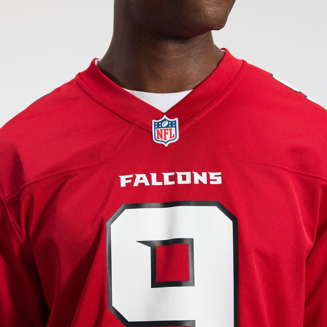 Atlanta Falcons Michael Penix Jr. White Game Jersey product image 28, provided for visual reference and product detail review