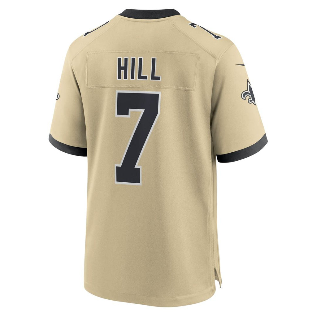 New Orleans Saints Taysom Hill Black Game Jersey product image 19, provided for visual reference and product detail review