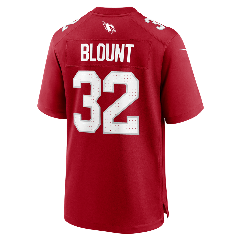 Arizona Cardinals Joey Blount Cardinal Game Jersey product image 3, provided for visual reference and product detail review